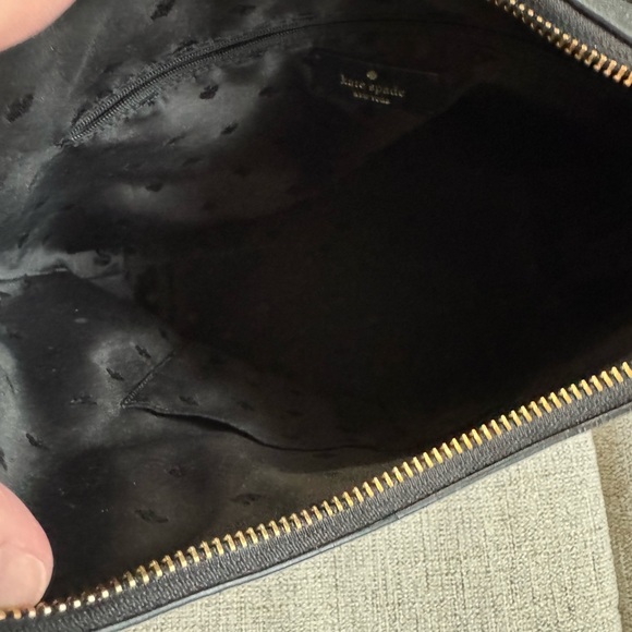 kate spade Black Pebbled Leather Zippy Shoulder Hobo - Picture 10 of 11